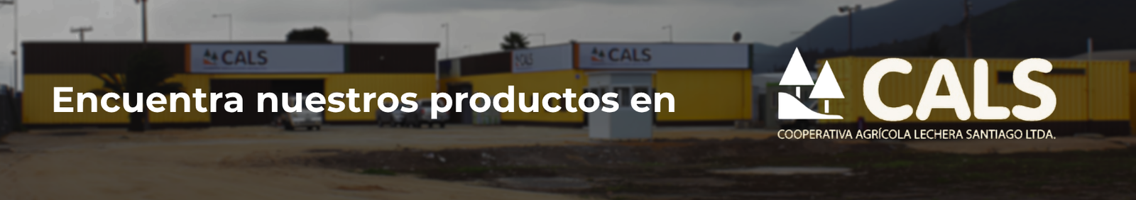 Encuentra nuestros productos en CALS, nuestro distribuidor oficial
